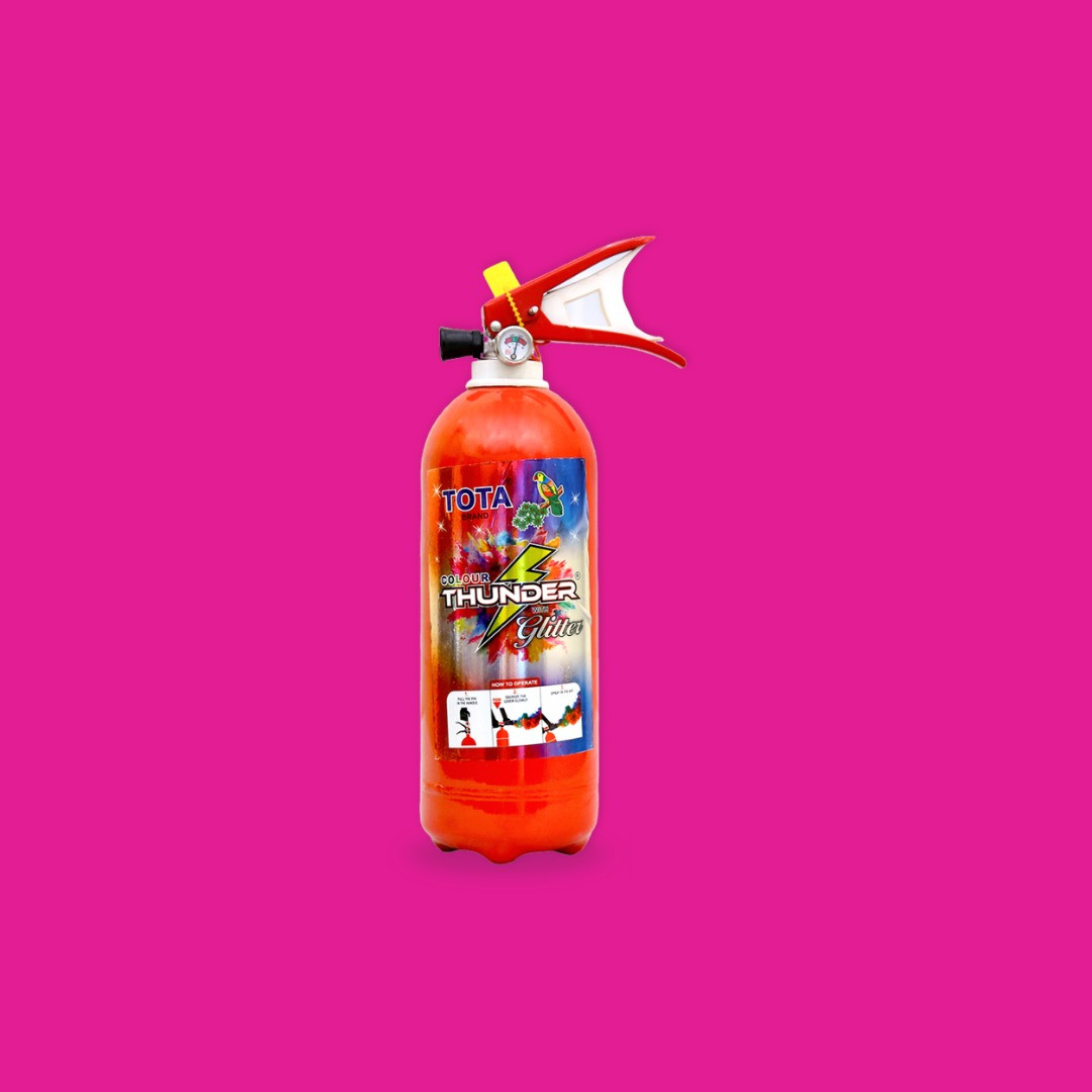 TOTA Color Thunder with Glitter X-clusive Gulal – 2kg | Holi Colour Cloud Gadget