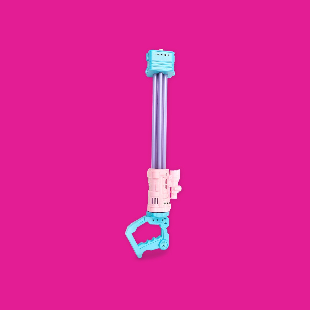 TOTA KGF Holi Pichkari – 4 Sprays at a Time | High-Pressure Water Gun | 6–8m Range
