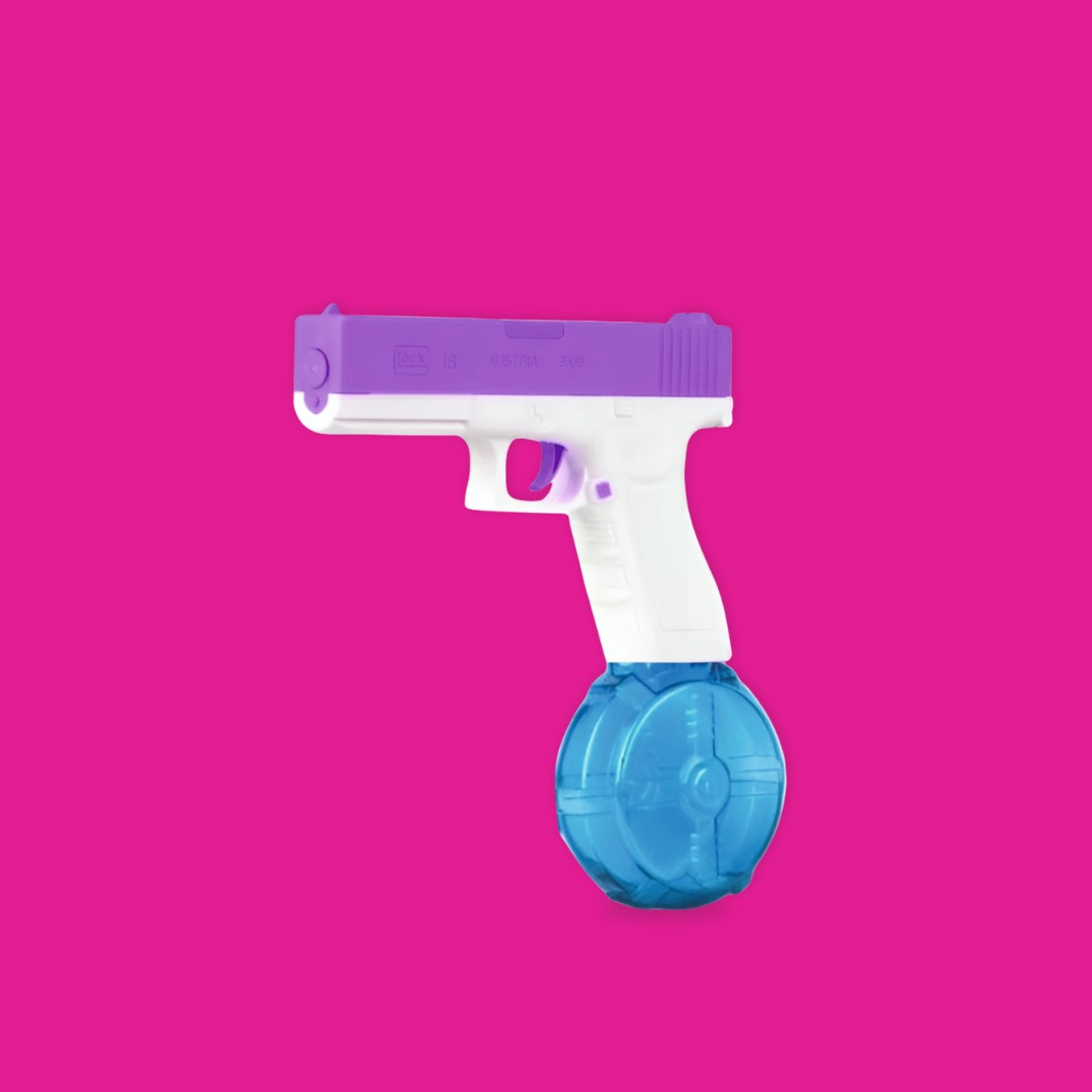 TOTA Mouser Glock Electric Water Gun | USB Rechargeable Holi Pichkari | 10m+ Range