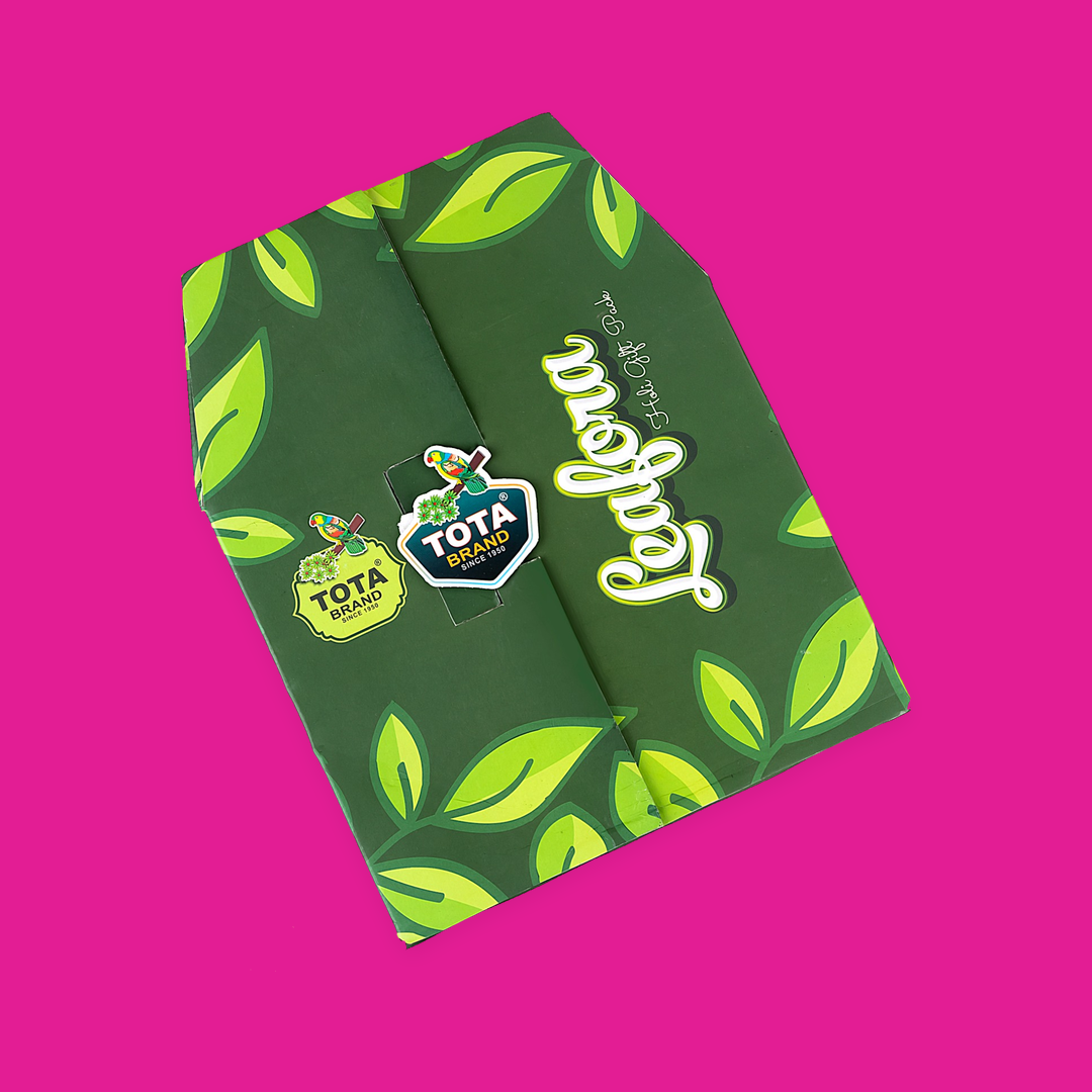 TOTA Leafora Gulal | Natural Multicolour Holi Gulal | 60g × 4 Pack
