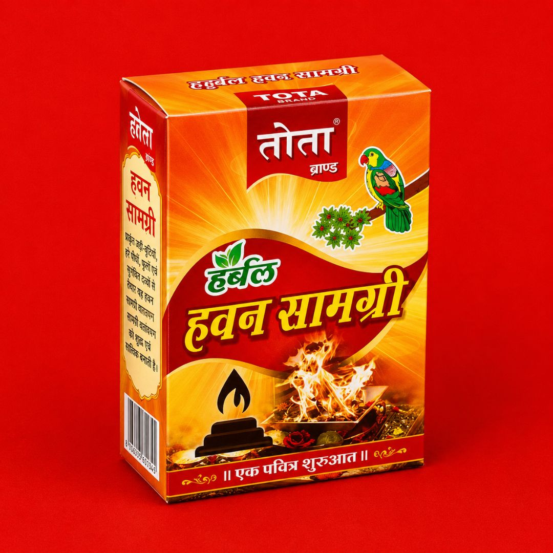 TOTA Hawan Samagri – Natural Herbal Blend for Pooja & Havan Rituals