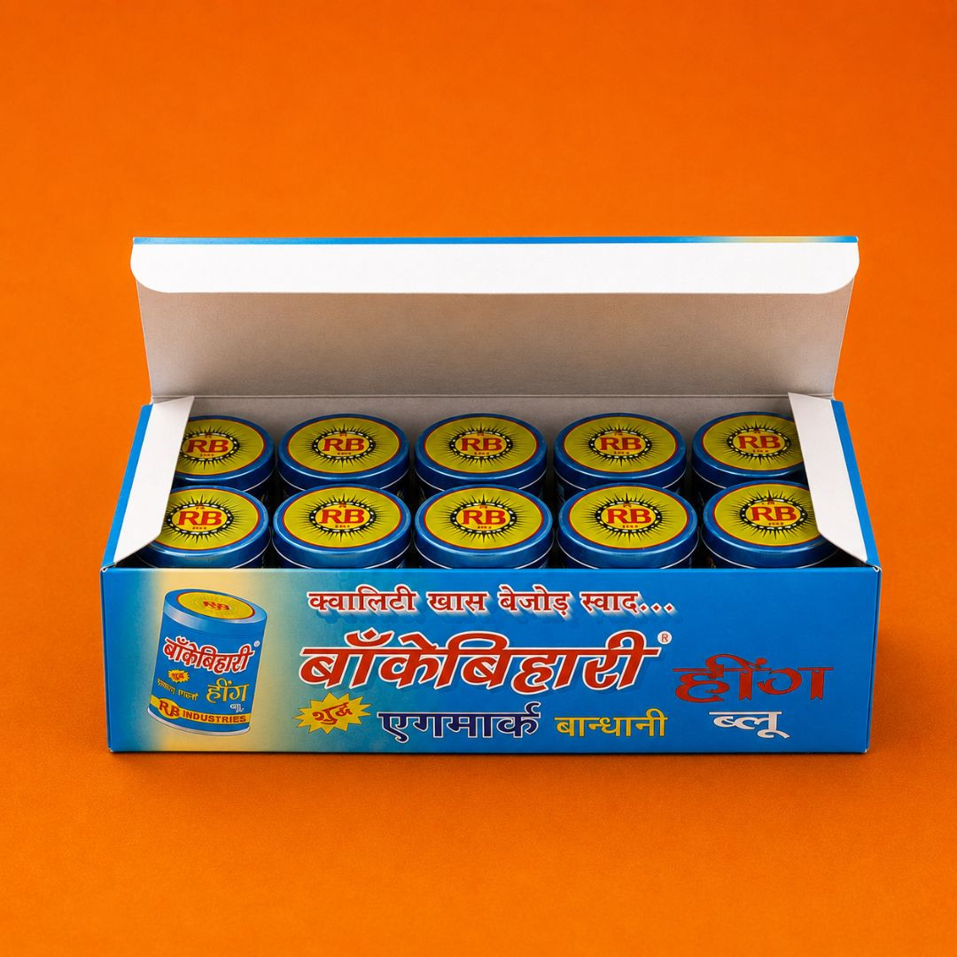 Bankey Bihari Blue Bandhani Hing Powder
