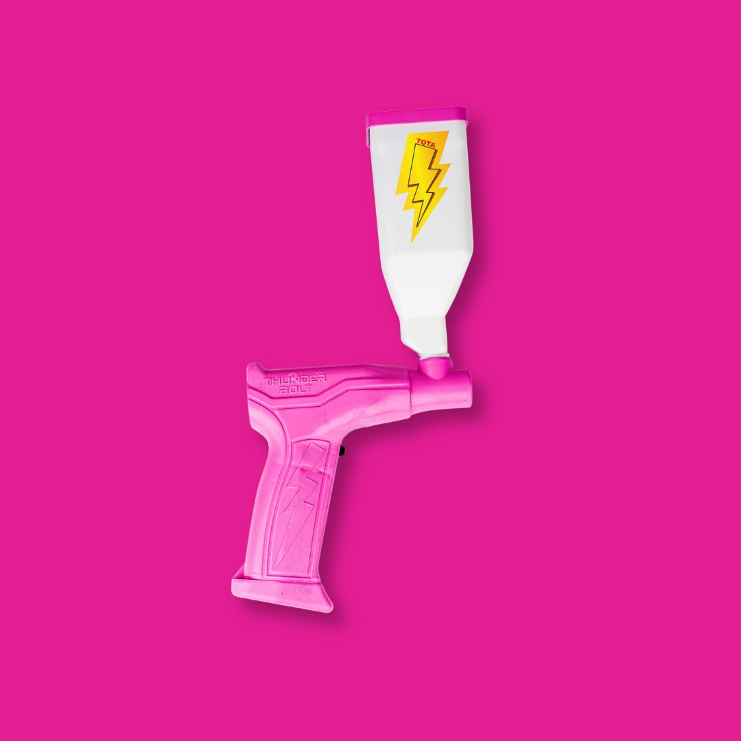 TOTA Thunder Bolt Electric Gulal Gun | USB Rechargeable Automatic Holi Pichkari