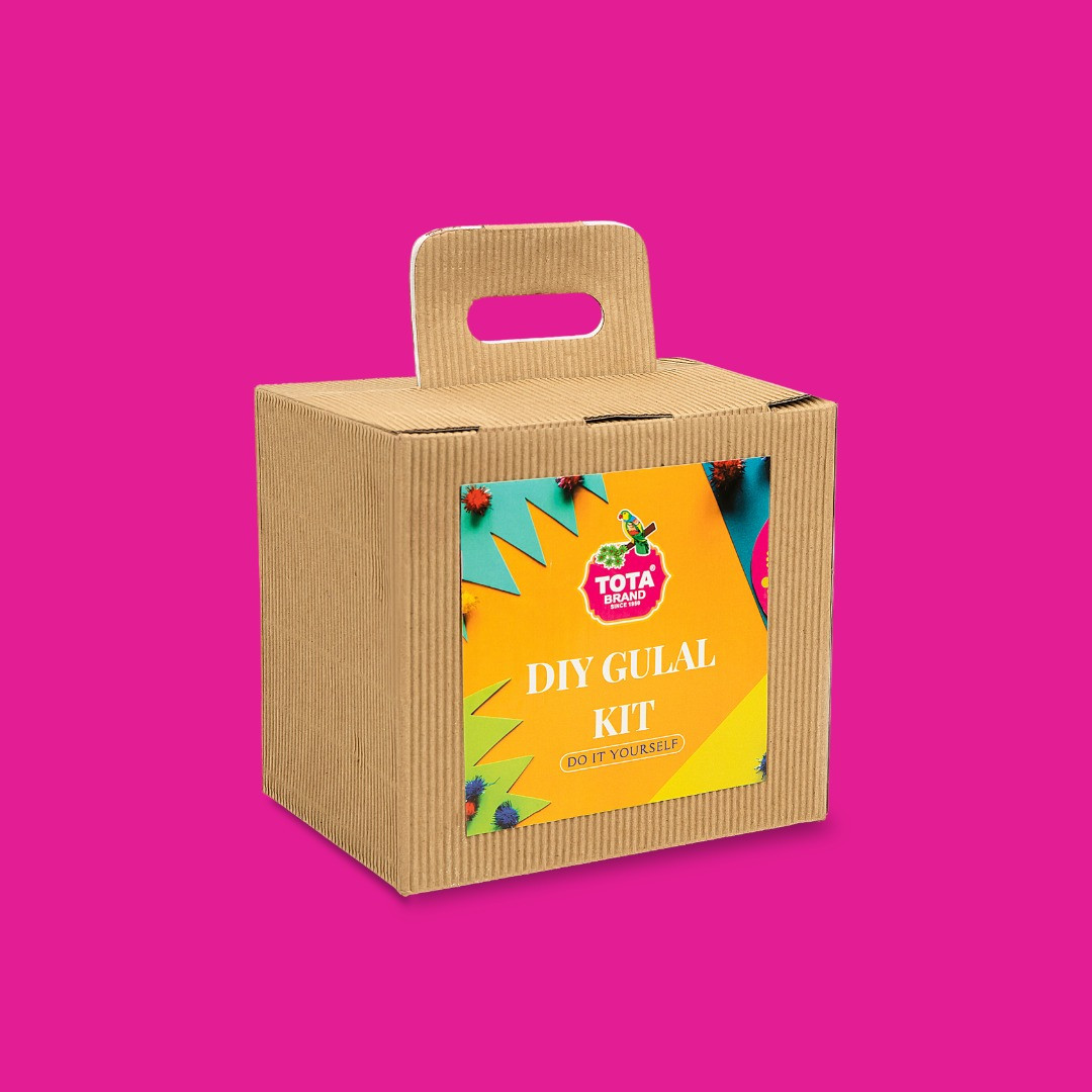 TOTA DIY Gulal Kit | Make Your Own Holi Colours | Multicolour Holi Gift & Activity Kit