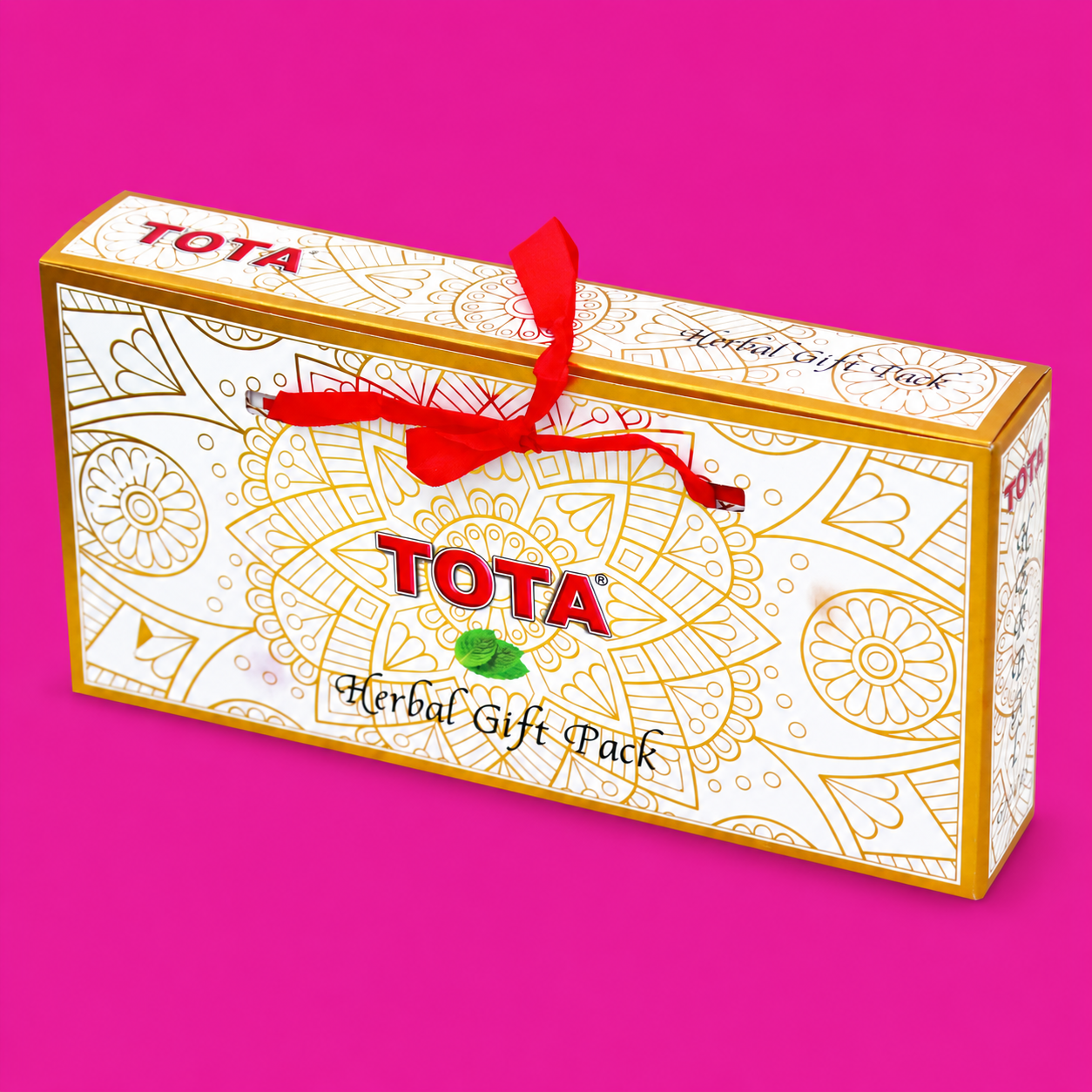 TOTA Premium Herbal Holi Kit | 4 NBRI Herbal Gulal × 100g, Herbal Spray, Chandan Tika & Natural Flowers