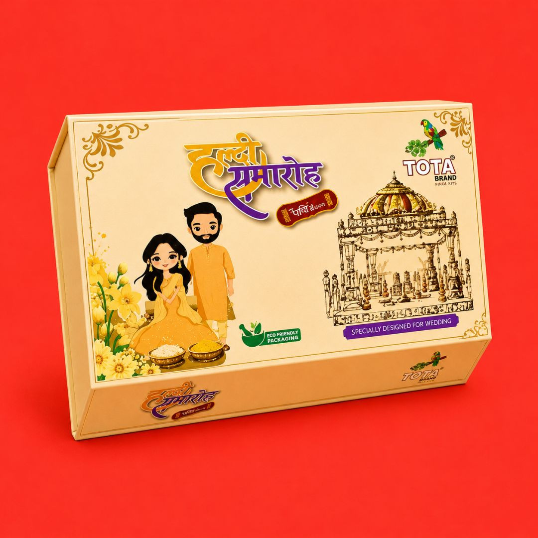 TOTA Musical Haldi Kit – Complete Haldi Ceremony Essentials for Wedding Celebrations